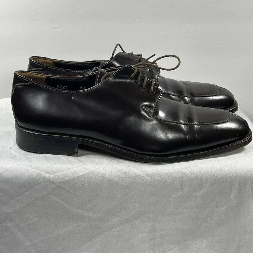 To Boot New York Adam Derrick Mens Brown Leather Oxford Dress Shoes 3221 Size 13